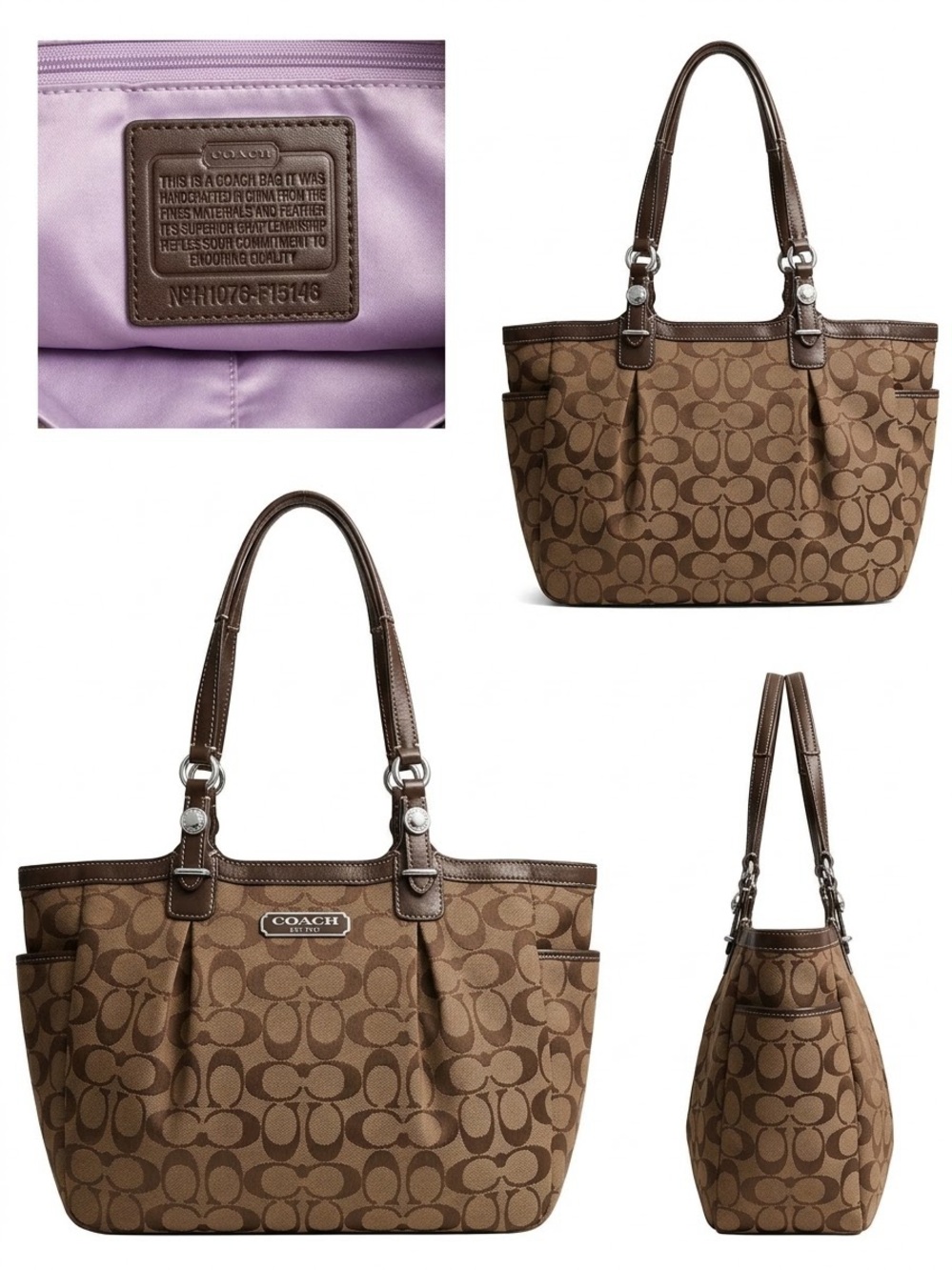Coach Gallery East-West tote bag